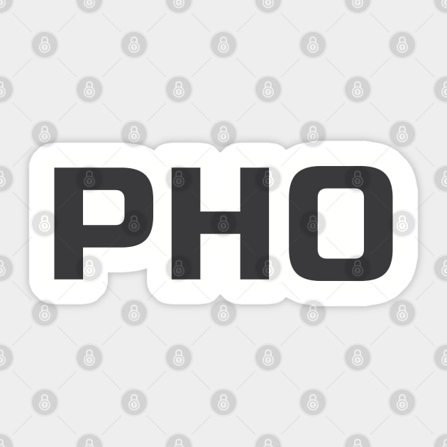 PHO Sticker by Suva